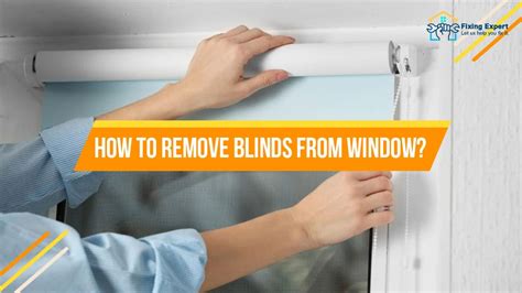 No drilling needed. . How to remove hillarys perfect fit blinds